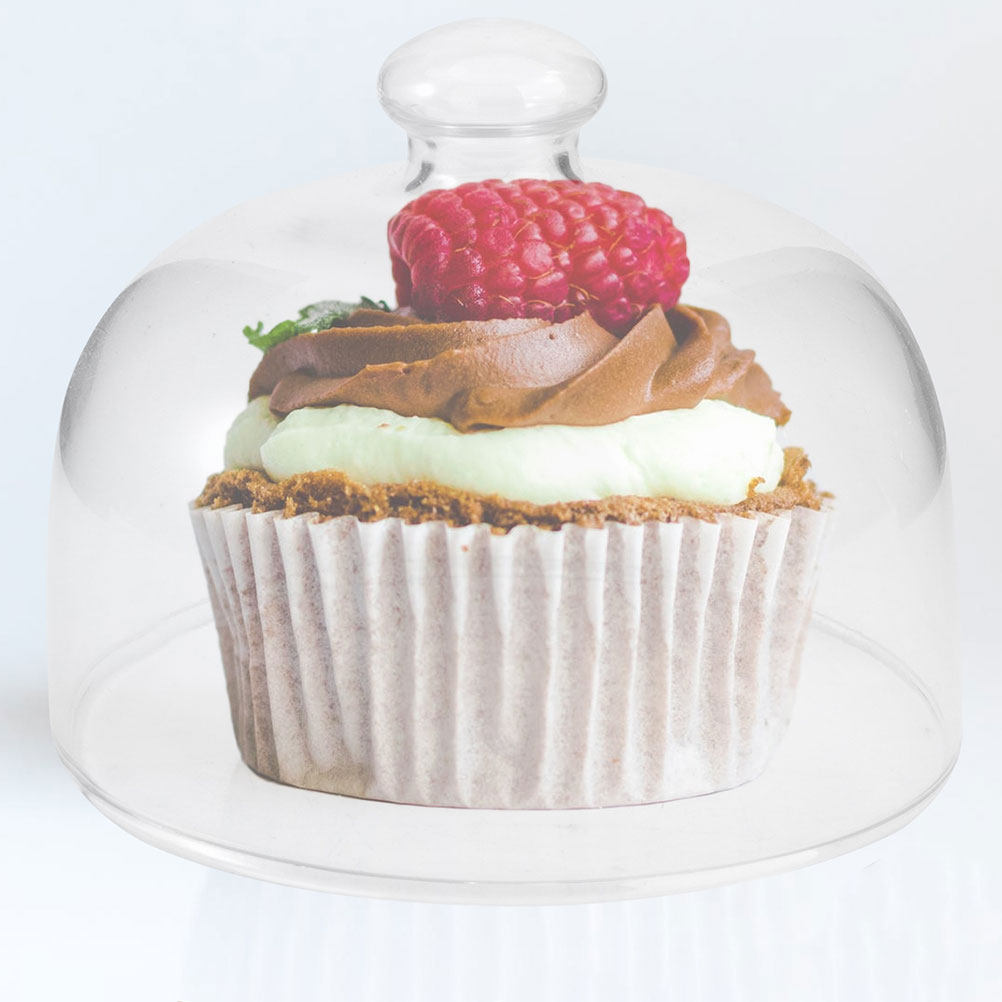 Plastic Dome Clear - 2Pcs Transparent Dust-Proof Food Cover Clear