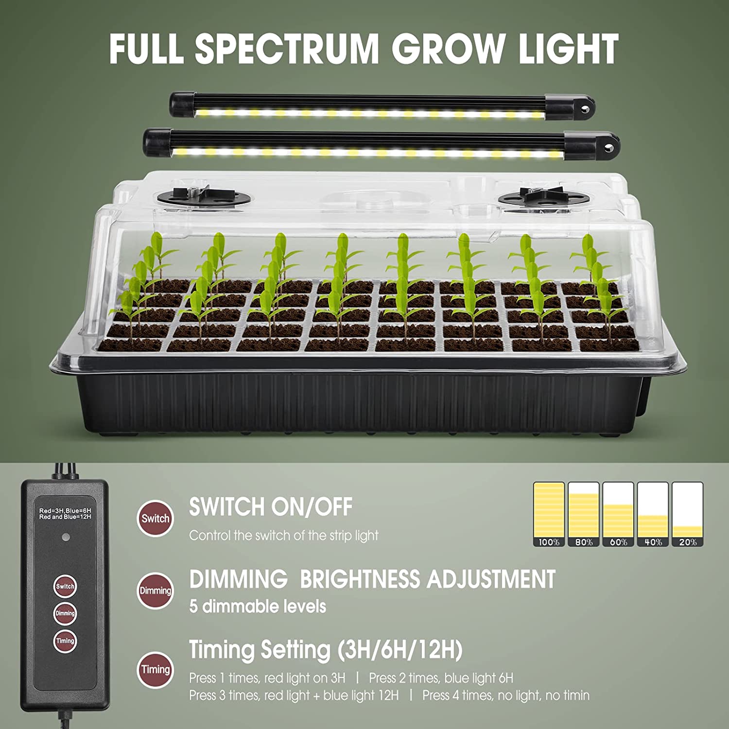 【Best 】1 Set, Seed Starter Tra - Humidity Dome Kit review and price