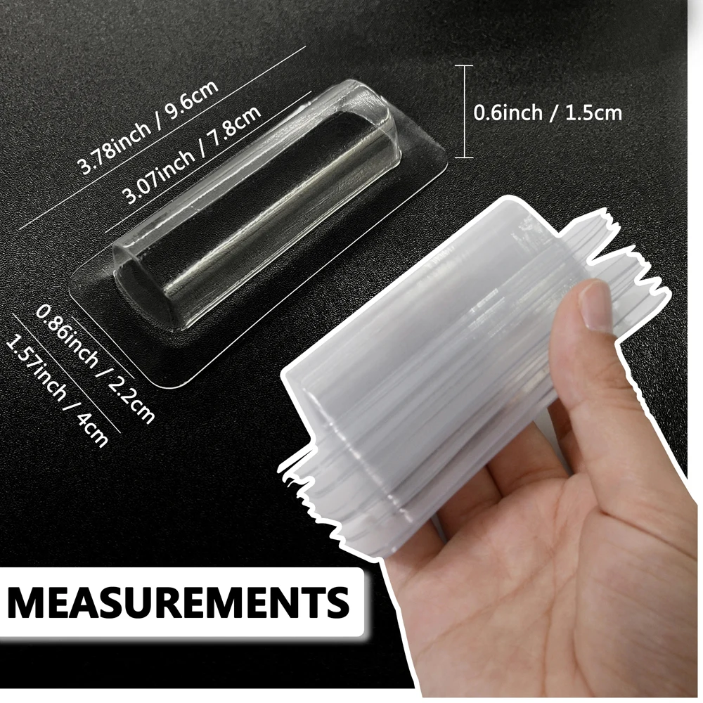50/100pcs Money Card Holder Wi - Plastic Dome Clear review and price