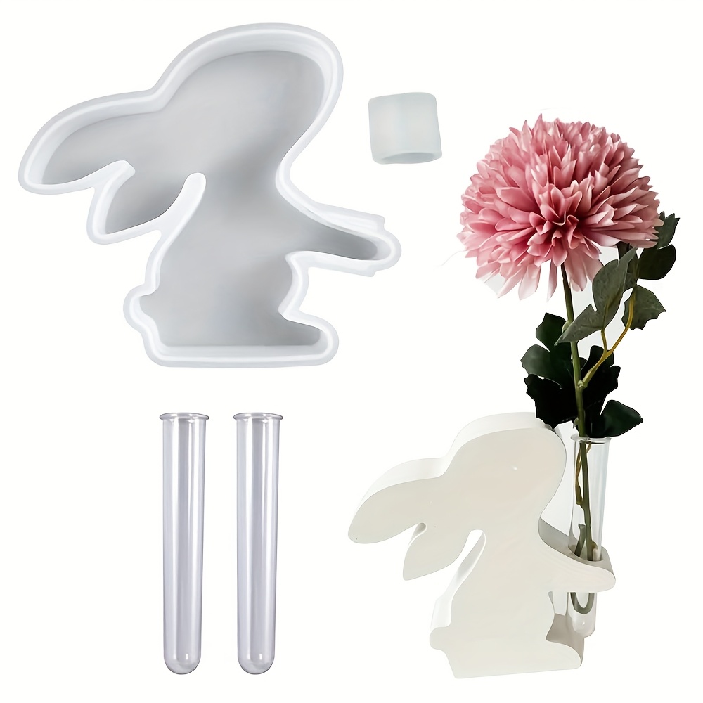 4pcs/set Easter Bunny Silicone - Propagation Station Vase review and price