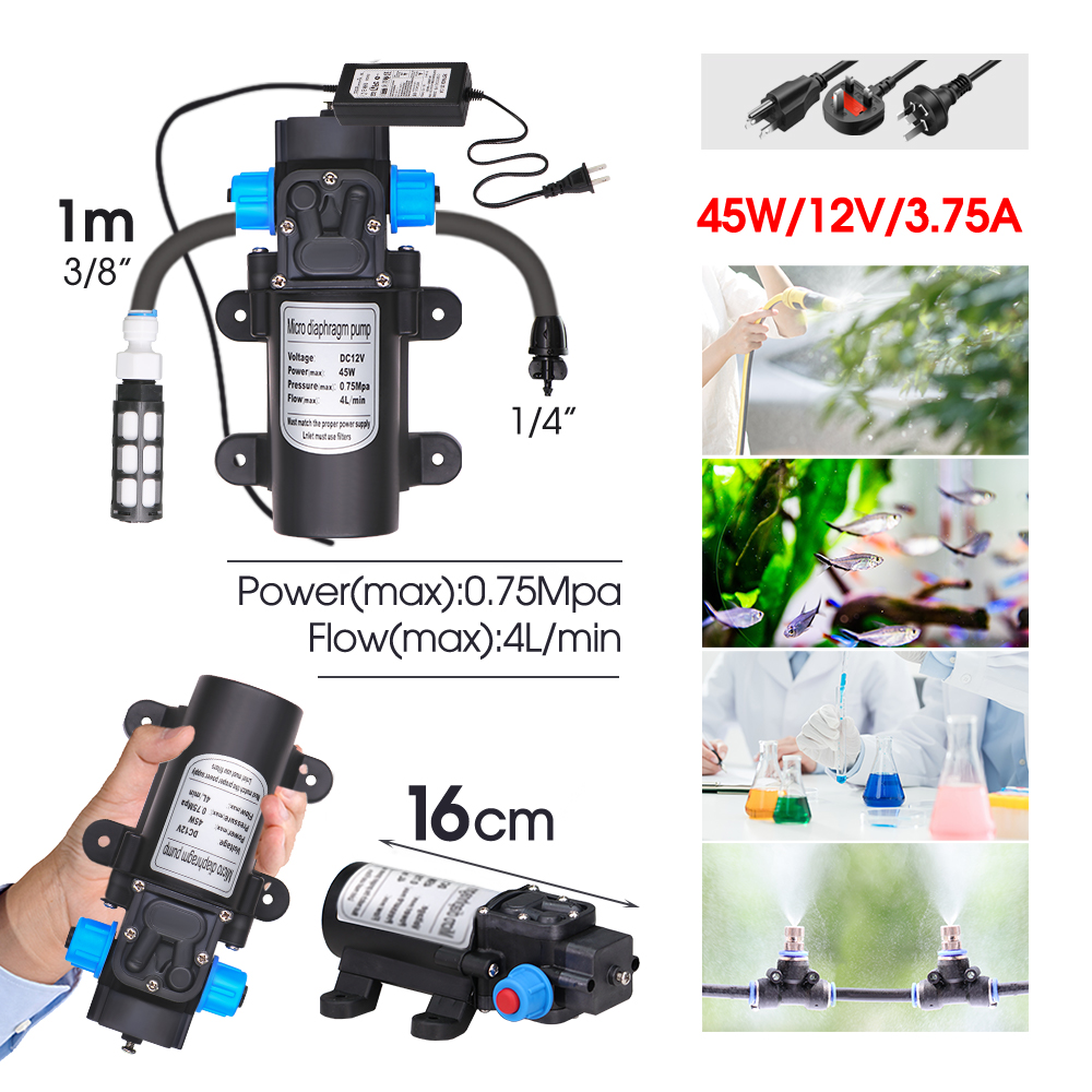 110-240V 45W Self-priming Pump - Self Watering Insert review and price