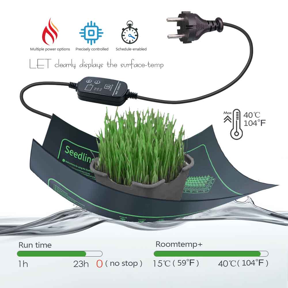 7-100W Plants Heating Pad with - Heat Mat Seedling review and price