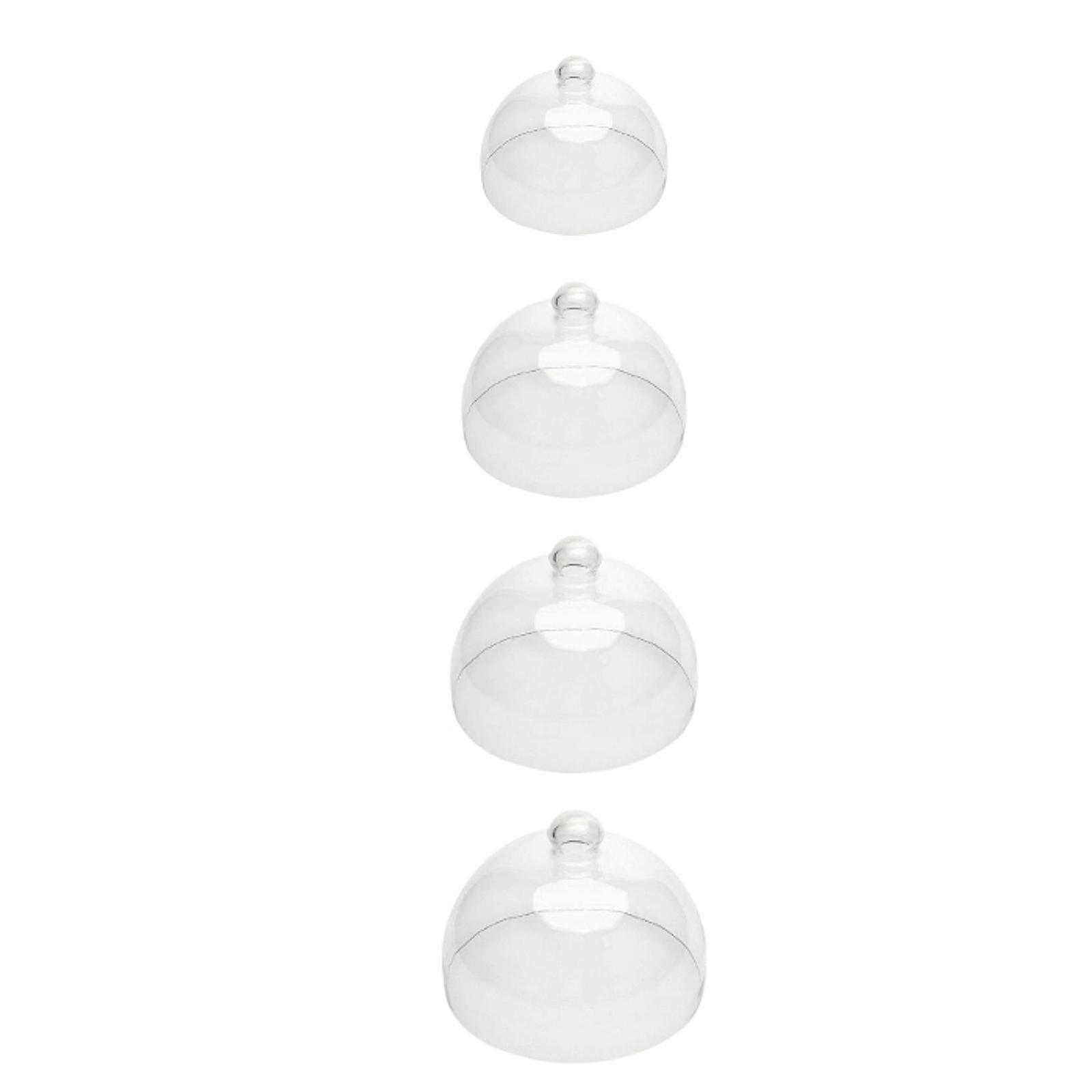 Glass Cake Cloche Dome Clear C - Plastic Dome Clear review and price