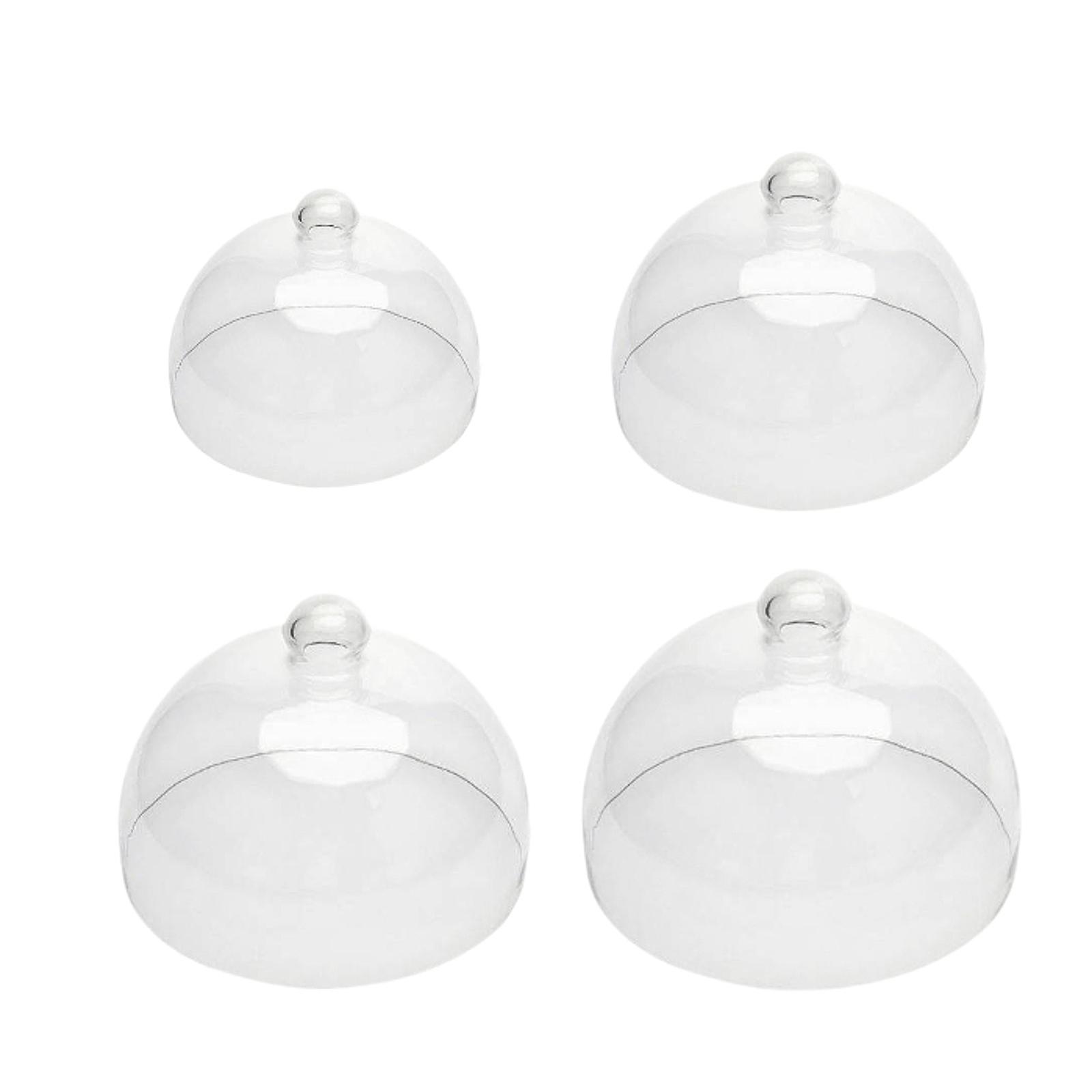 Glass Cake Cloche Dome Clear C - Plastic Dome Clear review and price