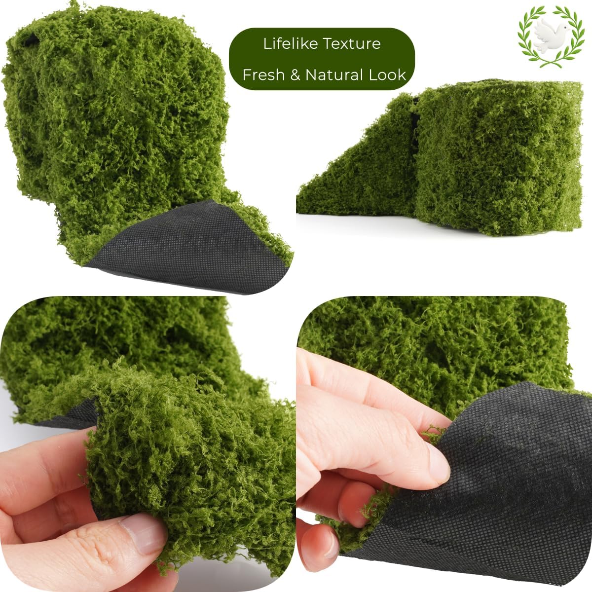 Artificial Moss Table Runner D - Sphagnum Moss Dry review and price