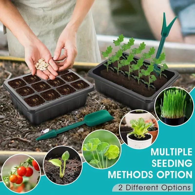 Seed starter tray with grow li - Humidity Dome Kit review and price