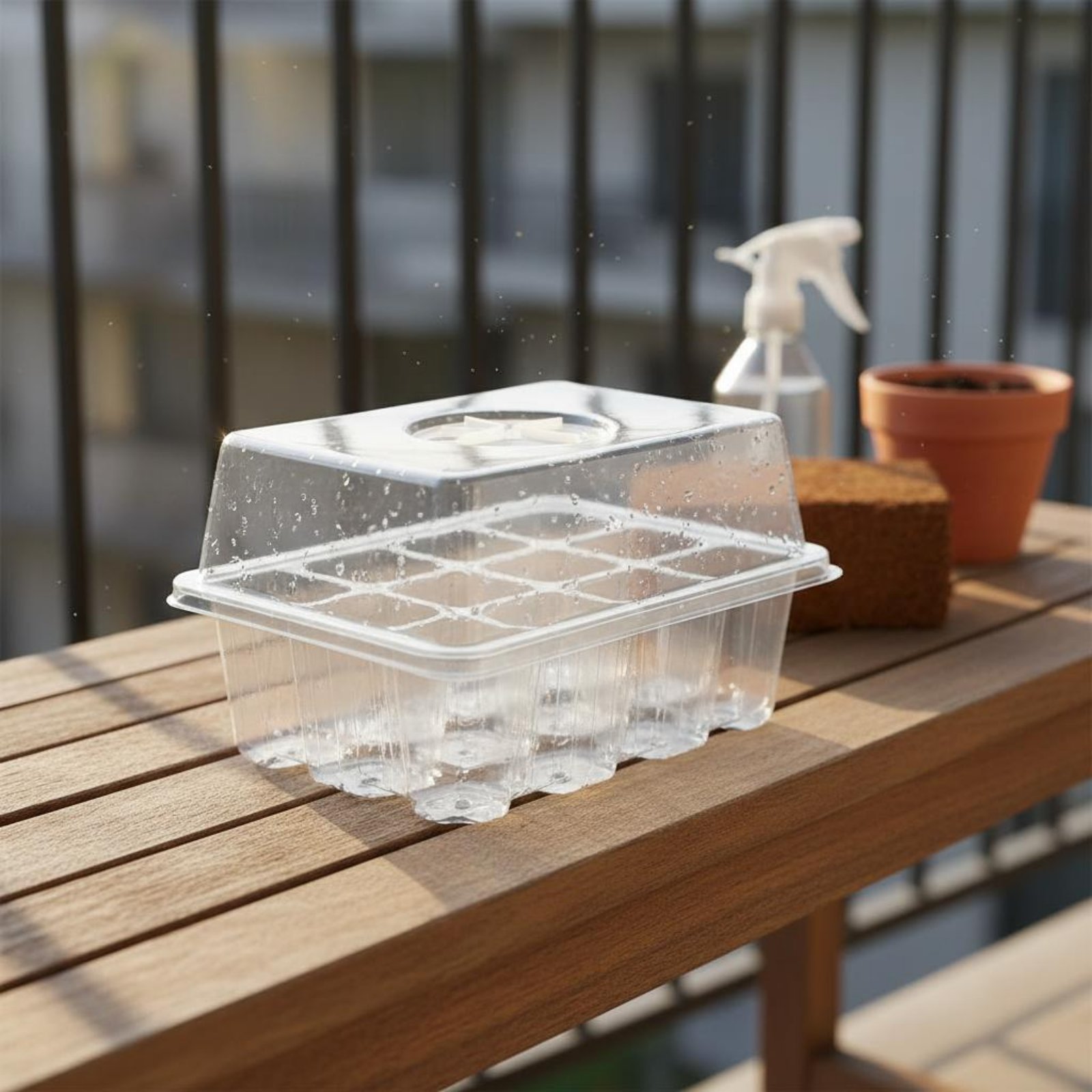 12 Compartment Germination Tra - Humidity Dome Kit review and price