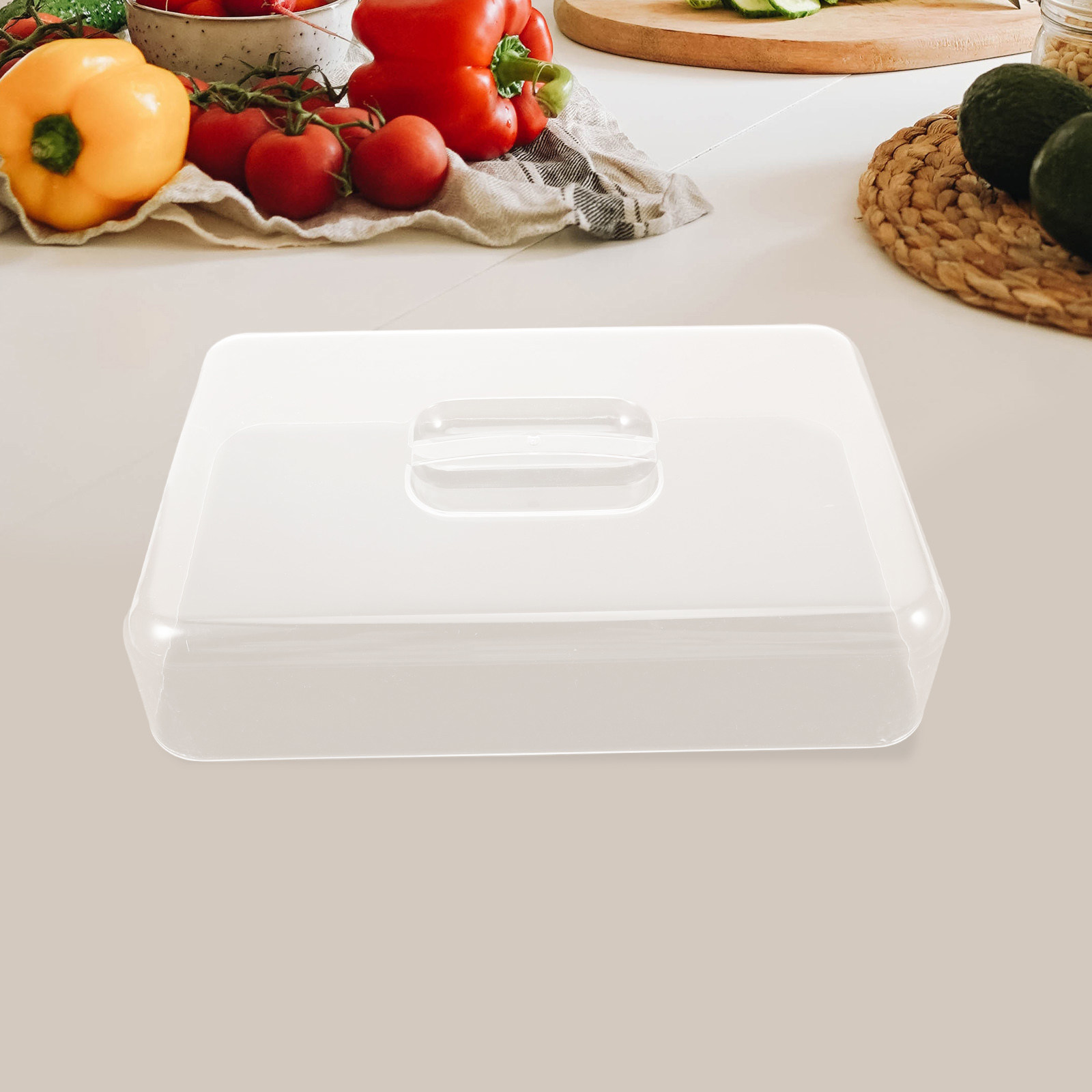 2Pcs Clear Acrylic Rectangular - Plastic Dome Clear review and price