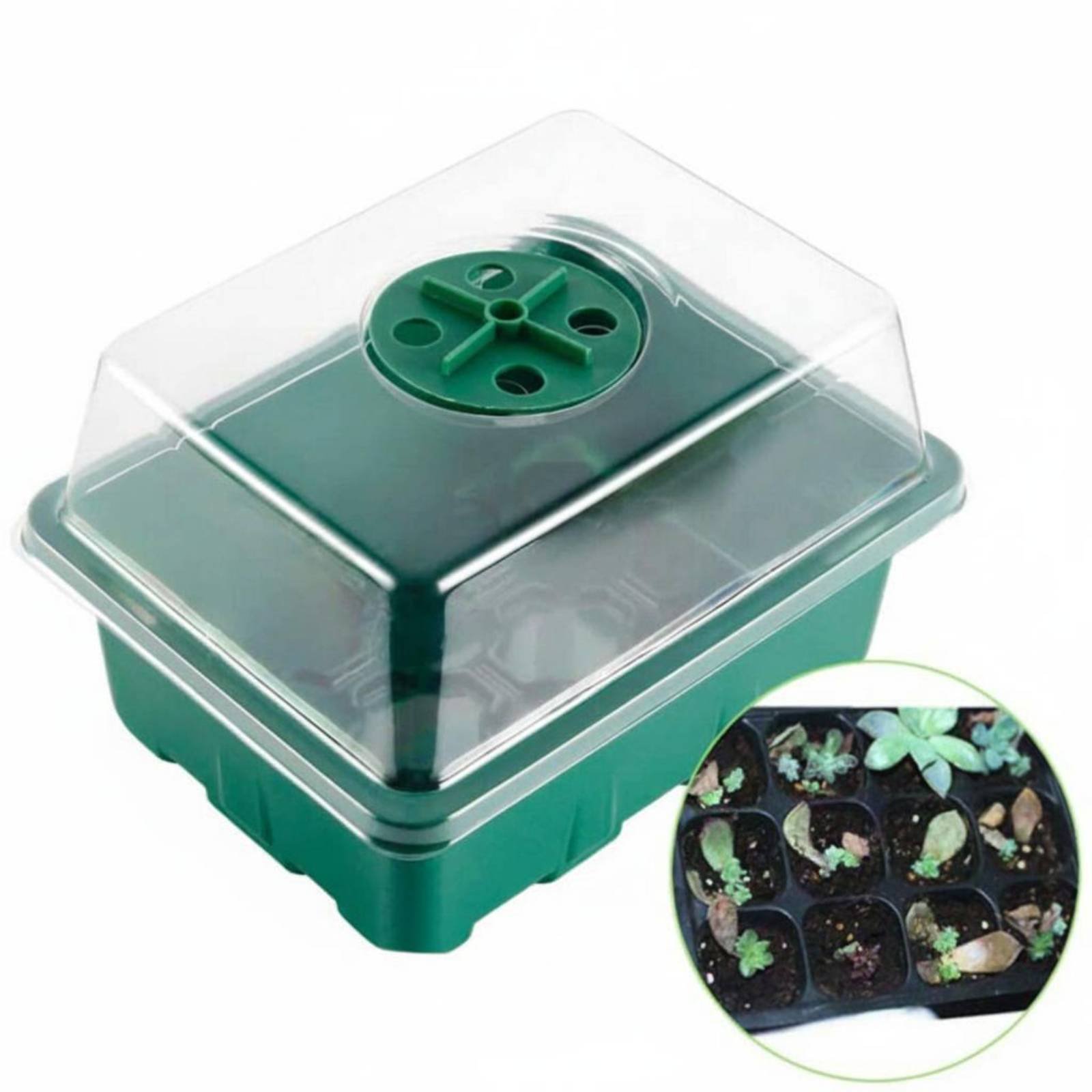 12 Compartment Germination Tra - Humidity Dome Kit review and price