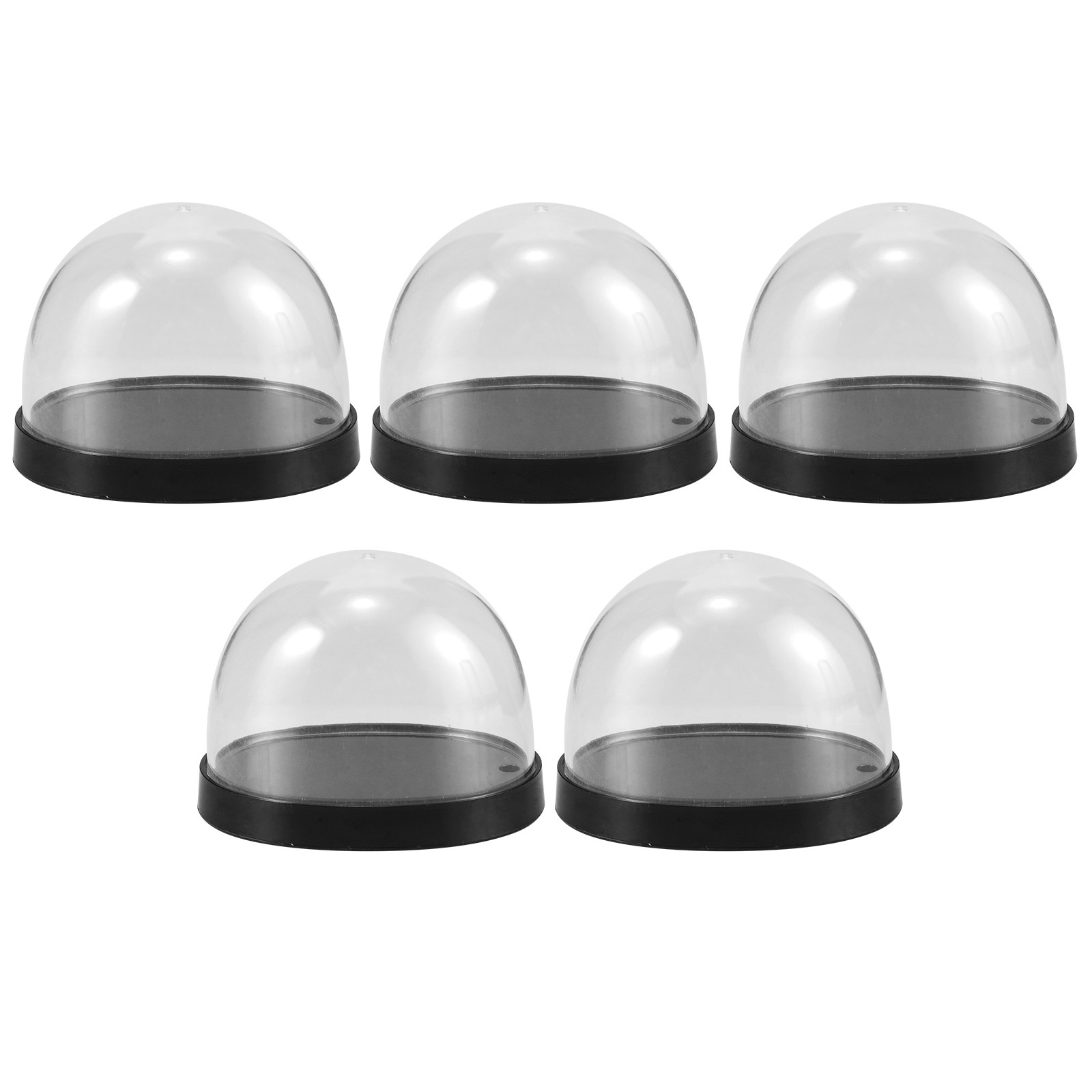 5Sets High-Transparency Plasti - Plastic Dome Clear review and price