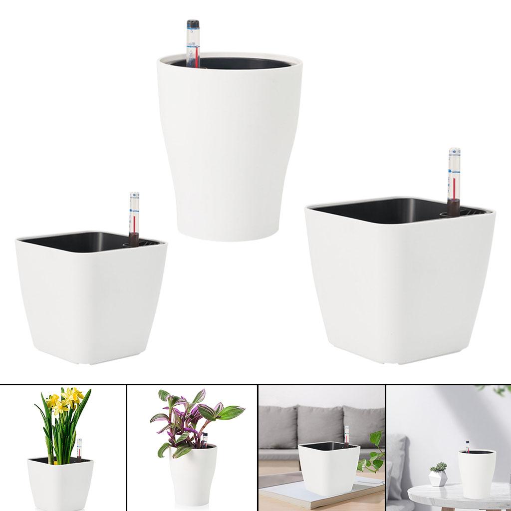 Self Watering Flower Pots Whit - Self Watering Insert review and price