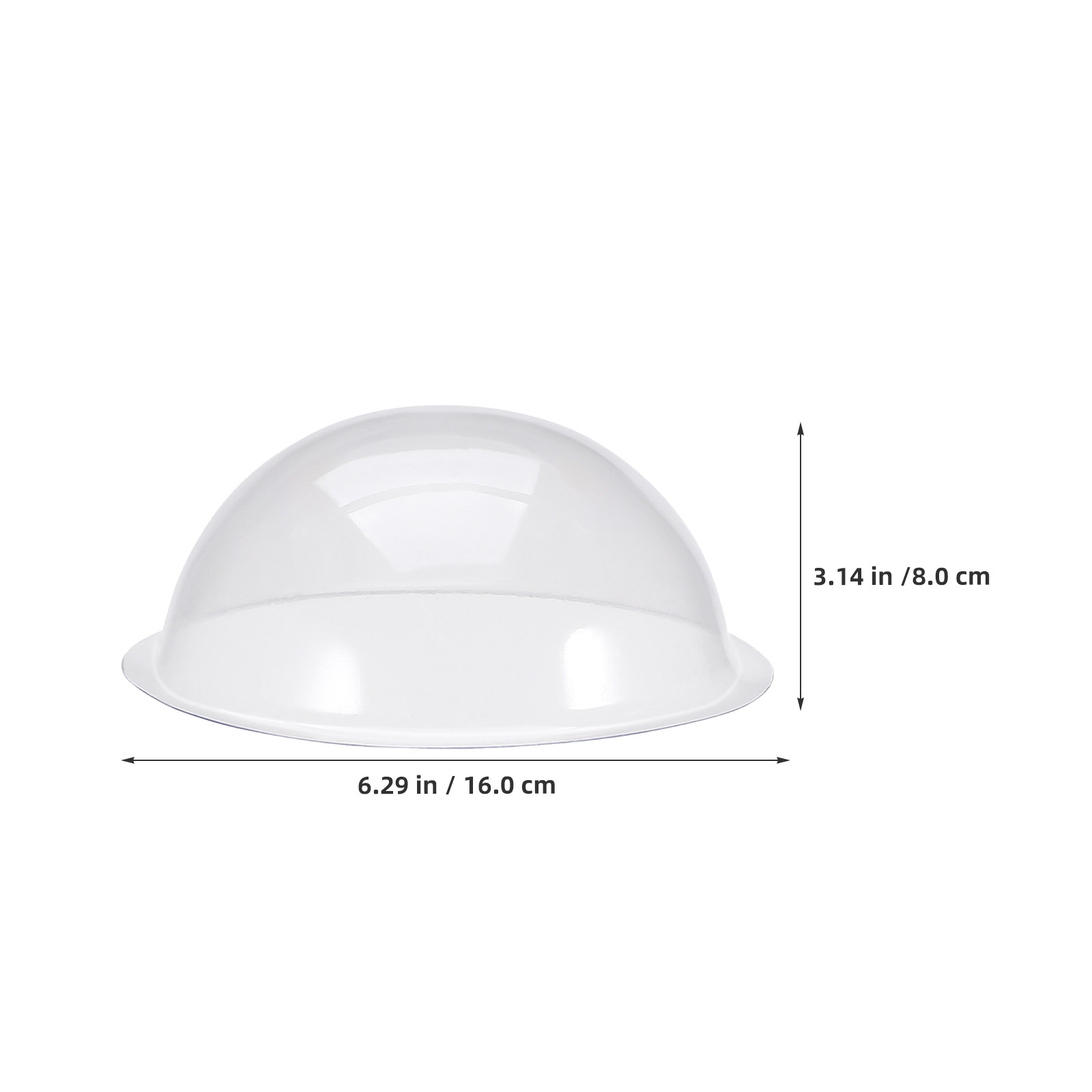 12Pcs Clear Fillable Plastic S - Plastic Dome Clear review and price