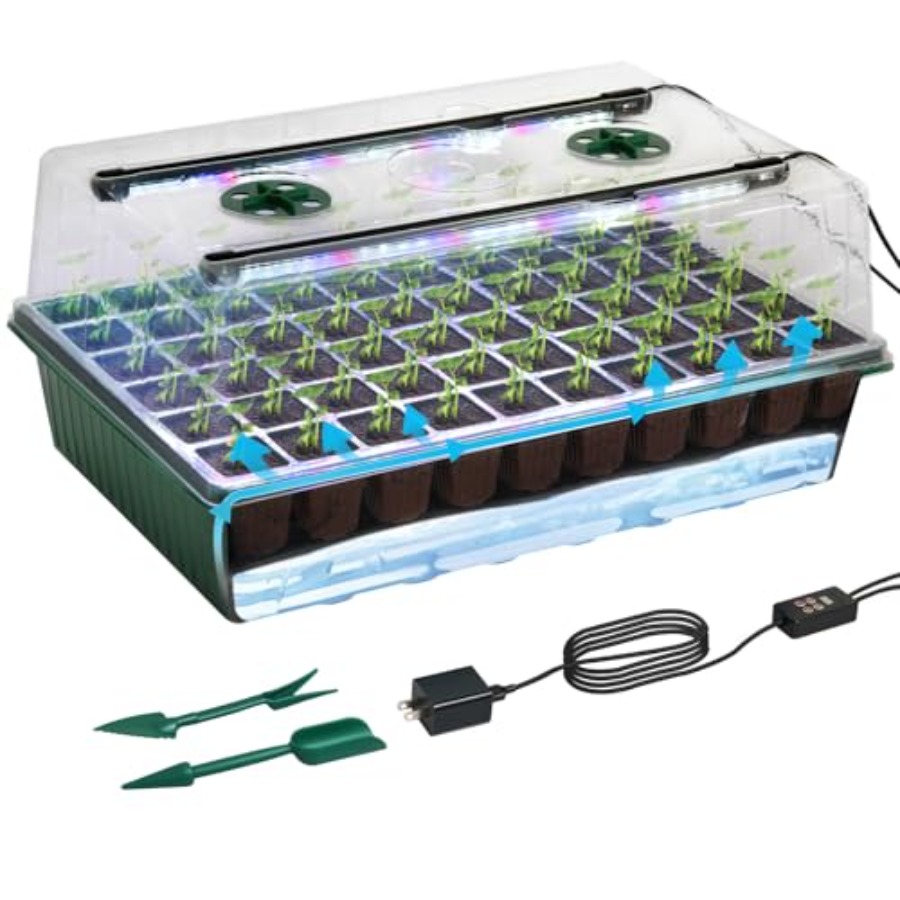 Seed Starter Tray with Grow Li - Humidity Dome Kit review and price