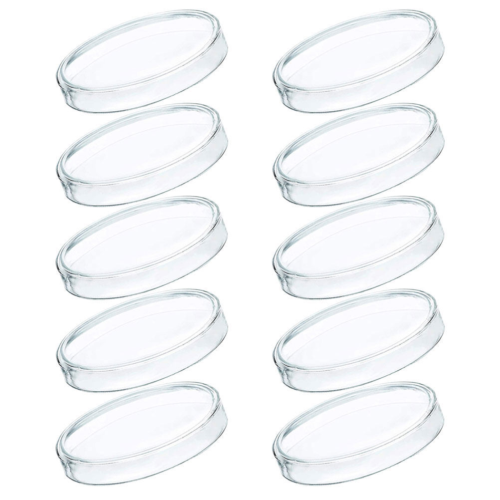 10Pcs Plastic Petri Dishes Tra - Agar Tissue Culture review and price