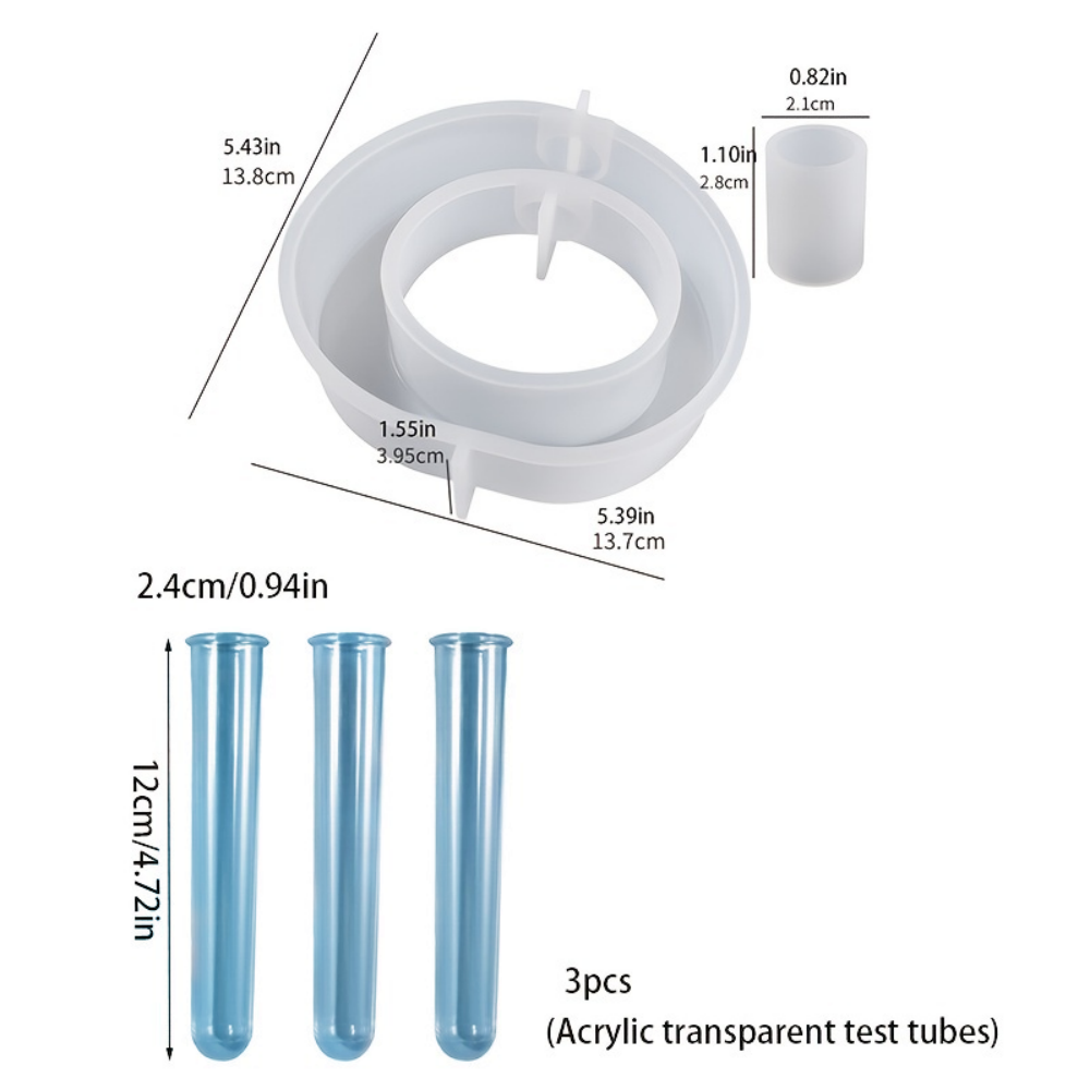 4PCS Flower Vase Silicone Mold - Propagation Station Vase review and price